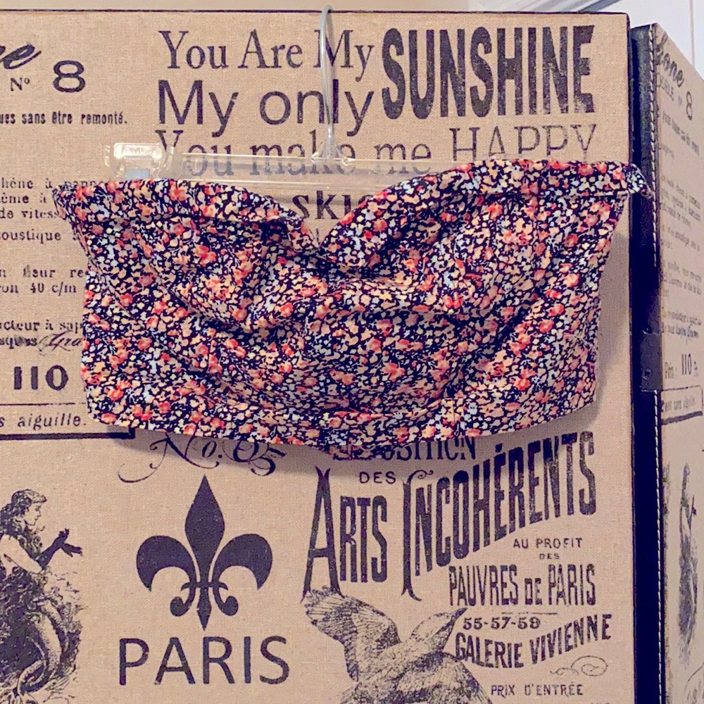 3/$12 SALE🌈Floral Pins and Needles Bandeau, small